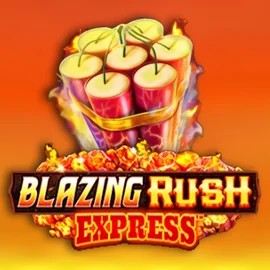 Blazing Rush Express slot visual from AreaVegas available on betsrepublic.gr