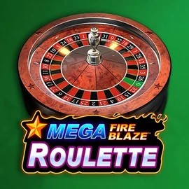 Mega Fire Blaze Roulette slot logo by Playtech at Betrepublic Casino