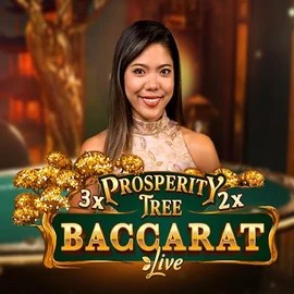 Prosperity Tree Baccarat slot logo by Evolution at Betrepublic Casino