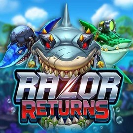 Razor Returns logo by Push Gaming Betrepublic Casino