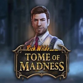 Tome of Madness slot logo by Play'n GO at Betrepublic Casino